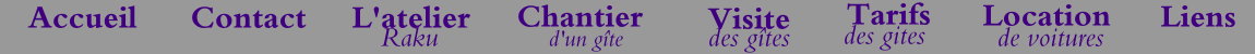 Pour visiter les gites de Paradella